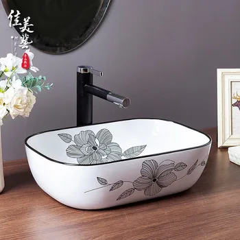Jiamei Art Platform Upper Basin Washbasin Household Size Nordic Platform Upper Basin Rectangular Washbasin 1805#
Jiamei Art Platform Upper Basin Washbasin Household Size Nordic Platform Upper Basin Rectangular Washbasin 1805#