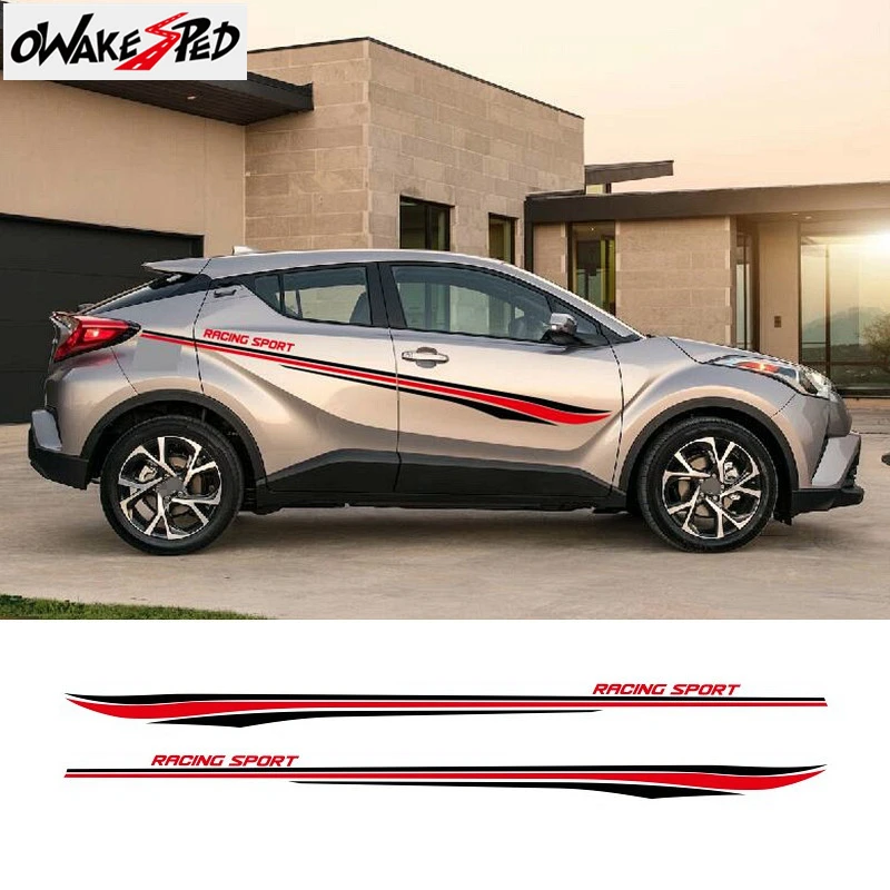 Racing Sport Graphics Sticker High Quality Vinyl Decal Car Body Waist Line Decor Stickers Accessories For Toyota C-HR 2014-2018
Racing Sport Graphics Sticker High Quality Vinyl Decal Car Body Waist Line Decor Stickers Accessories For Toyota C-HR 2014-2018