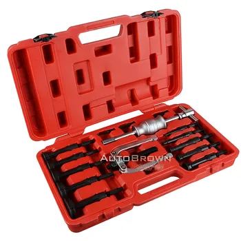 New 16pcs/set Internal bore bearing puller removal kit Inner hole Slide hammer puller Auto repair tools
New 16pcs/set Internal bore bearing puller removal kit Inner hole Slide hammer puller Auto repair tools