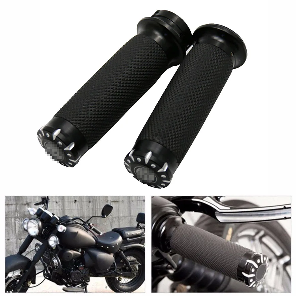 1" 25mm Handlebar Hand Grips for Harley Cruiser Chopper Touring Suzuki Kawasaki Yamaha Honda
1" 25mm Handlebar Hand Grips for Harley Cruiser Chopper Touring Suzuki Kawasaki Yamaha Honda