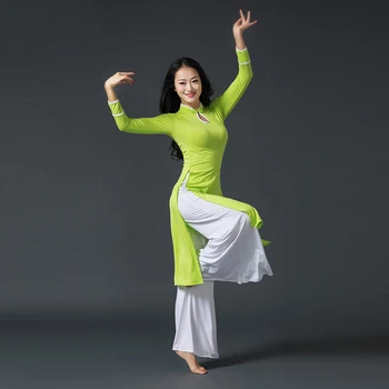 Turtleneck Long Sleeve Cutout Top Loose Pant Sexy Belly dance 2pcs set for women/female, Costume gypsy performance wear ZM161
Turtleneck Long Sleeve Cutout Top Loose Pant Sexy Belly dance 2pcs set for women/female, Costume gypsy performance wear ZM161
