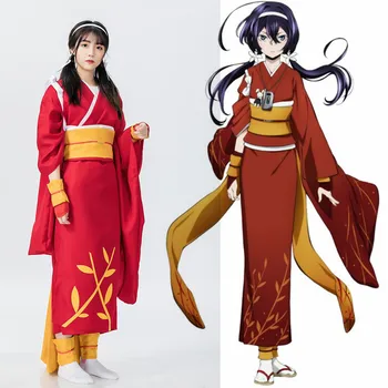 Kimono Bungo Stray Dogs Kyouka Izumi Cosplay Costume Anime Wafuku Halloween adult Cosplay
Kimono Bungo Stray Dogs Kyouka Izumi Cosplay Costume Anime Wafuku Halloween adult Cosplay