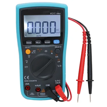 ZT102 Handheld Portable Digital Multimeter Universal Meter Voltage Current Resistance Capacitance Frequency Measuring Instrument
ZT102 Handheld Portable Digital Multimeter Universal Meter Voltage Current Resistance Capacitance Frequency Measuring Instrument