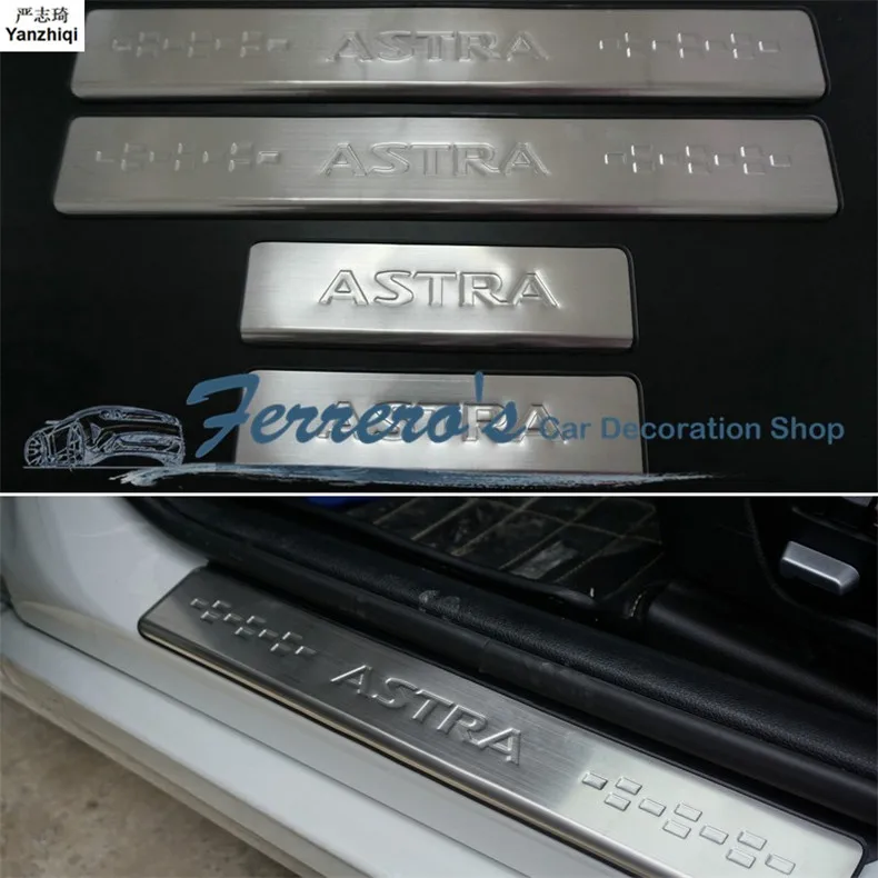 Free shipping Car accessories stainless steel scuff plate door sill car styling For OPEL ASTRA J VAUXHALL ASTRA 2010 2012 2014
Free shipping Car accessories stainless steel scuff plate door sill car styling For OPEL ASTRA J VAUXHALL ASTRA 2010 2012 2014