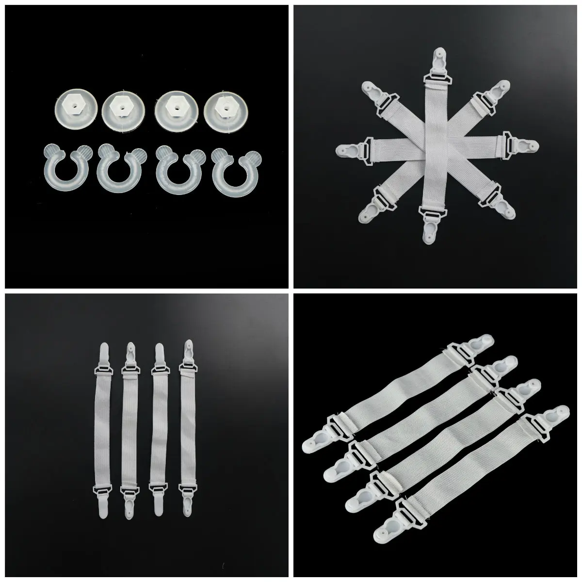 2/4Pcs Bed Sheet Mattress Cover Blankets Home Grippers Clip Holder Fasteners Elastic Straps Fixing Slip-Resistant Belt
2/4Pcs Bed Sheet Mattress Cover Blankets Home Grippers Clip Holder Fasteners Elastic Straps Fixing Slip-Resistant Belt
