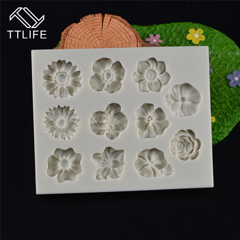 TTLIFE 2018 New Mini Flowers Silicone Mold Kitchen Gadgets Home Fondant Tool Dessert Mold Kitchen Accessories
TTLIFE 2018 New Mini Flowers Silicone Mold Kitchen Gadgets Home Fondant Tool Dessert Mold Kitchen Accessories