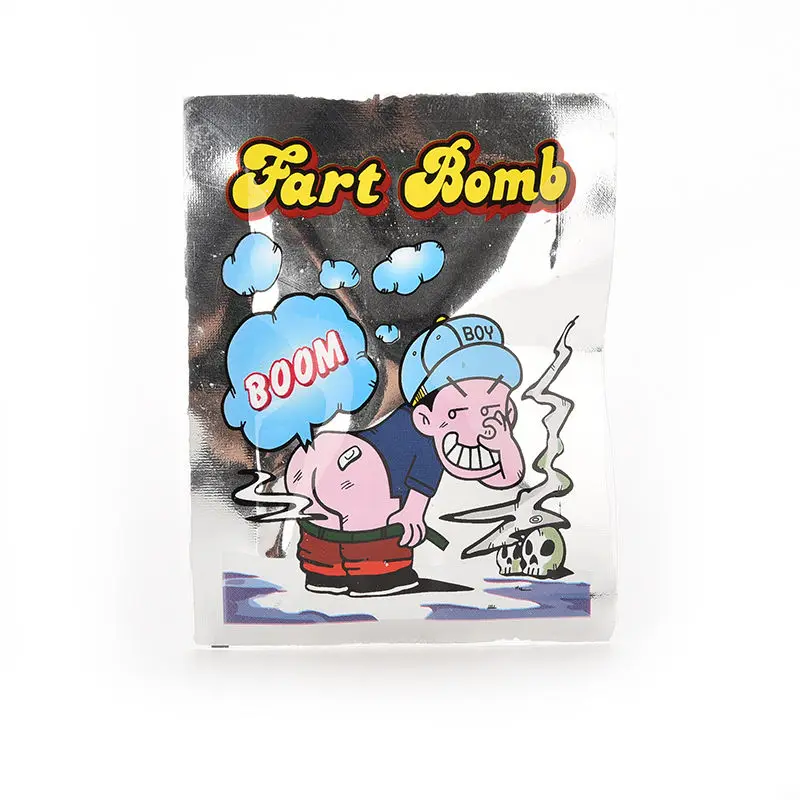 10bag/lot Novelty Fart Bomb Bags Stink Bomb Smelly Exploding Mini Bags Fun for a Party or Pranking Someone
10bag/lot Novelty Fart Bomb Bags Stink Bomb Smelly Exploding Mini Bags Fun for a Party or Pranking Someone