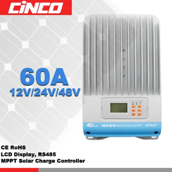 ET6415BND 60A 12V/24V/36V/48V MPPT Solar Charge Controller RS232 RS485 with Modbus protocol for remote control
ET6415BND 60A 12V/24V/36V/48V MPPT Solar Charge Controller RS232 RS485 with Modbus protocol for remote control