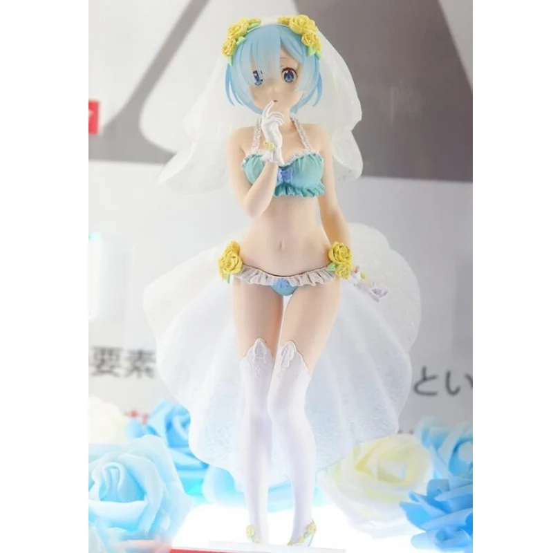 Rem sexy model figure Re:Life in a different world from zero anime Wedding dress Ver. action collection dolls gifts
Rem sexy model figure Re:Life in a different world from zero anime Wedding dress Ver. action collection dolls gifts