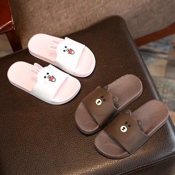 Summer bear rabbit cartoon boys girls shoes non-slip soft bottom children's slippers baby beach swimming sandals and slippers
Summer bear rabbit cartoon boys girls shoes non-slip soft bottom children's slippers baby beach swimming sandals and slippers