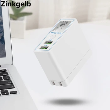 Smart Dual Ports Quick Charge QC 3.0 USB Charger with LCD Screen Universal Fast Charging USB Travel Wall Charger US EU UK Plug
Smart Dual Ports Quick Charge QC 3.0 USB Charger with LCD Screen Universal Fast Charging USB Travel Wall Charger US EU UK Plug