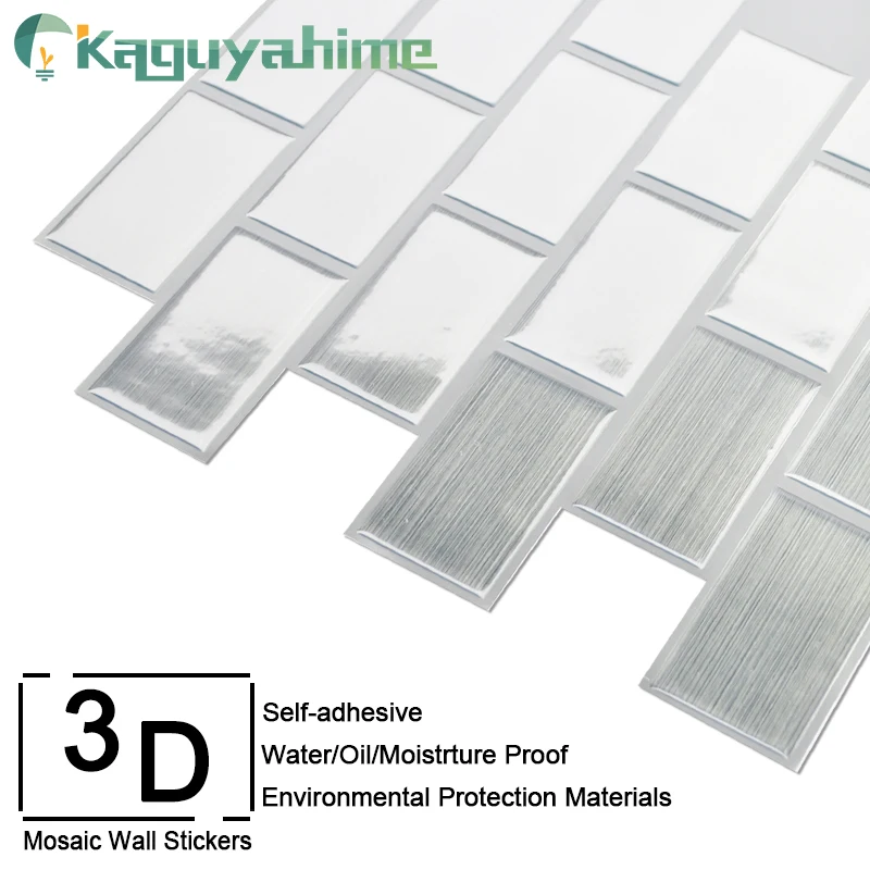 Kaguyahime Self Adhesive Mosaic Tiles Kitchen Wall Stickers Waterproof Wallpaper 3D DIY Sticker For Home Kitchen Decor 30x30cm
Kaguyahime Self Adhesive Mosaic Tiles Kitchen Wall Stickers Waterproof Wallpaper 3D DIY Sticker For Home Kitchen Decor 30x30cm