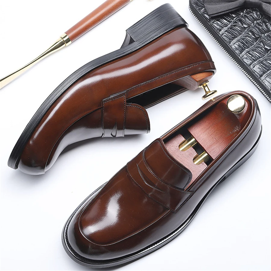Genuine leather men brogue Business Wedding banquet shoes casual flats shoes vintage handmade oxford shoes for men 2019 coffee
Genuine leather men brogue Business Wedding banquet shoes casual flats shoes vintage handmade oxford shoes for men 2019 coffee