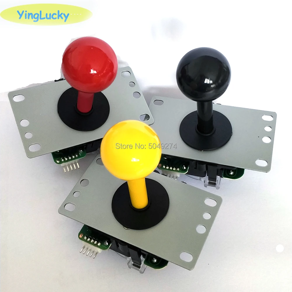 

yinglucky Copy sanwa joystick 5pin arcade game joystick for Pandora box 3D arcade jamma game for Raspberry Pi