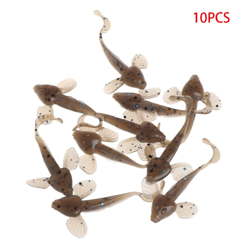 6 Pcs/Set Fishing Bait Soft Lure Artificial Fins 10cm5.5g Wobblers Accessories W20
6 Pcs/Set Fishing Bait Soft Lure Artificial Fins 10cm5.5g Wobblers Accessories W20