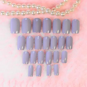 Women Ginger Fake Long Nails Taro color Nail Art Full Tips Curve Shiny Flat Lady False Nails Press-On Nails 24pcs/box,3boxes/lot
Women Ginger Fake Long Nails Taro color Nail Art Full Tips Curve Shiny Flat Lady False Nails Press-On Nails 24pcs/box,3boxes/lot