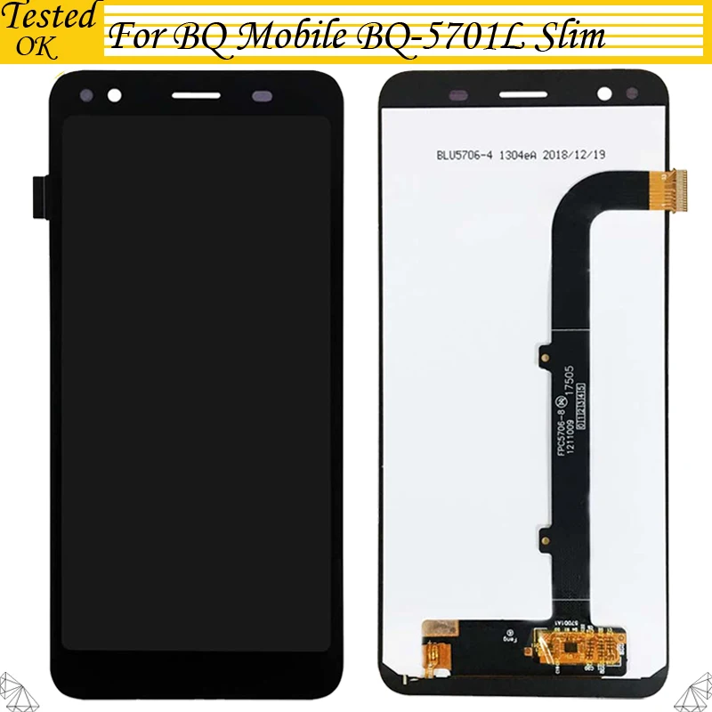5.7" Black Color For BQ Mobile BQ-5701L Slim BQ5701L BQ 5701L LCD Display Touch Screen Digitizer For BQ 5701 LCD
5.7" Black Color For BQ Mobile BQ-5701L Slim BQ5701L BQ 5701L LCD Display Touch Screen Digitizer For BQ 5701 LCD