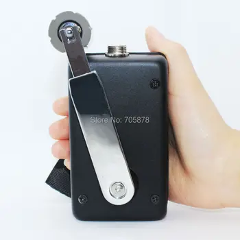 Hand Crank Charger Portable Generator Emergency Phone Charger 0-28V USB Crank Dynamo
Hand Crank Charger Portable Generator Emergency Phone Charger 0-28V USB Crank Dynamo