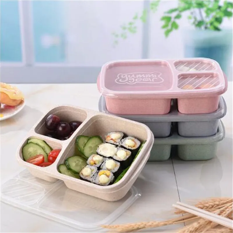 Lunch box Wheat straw Cartoon bento box Portable Eco-friendly food storage container for kids students school Microwavable
Lunch box Wheat straw Cartoon bento box Portable Eco-friendly food storage container for kids students school Microwavable