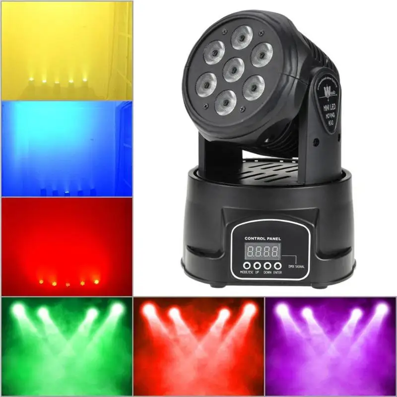 7 LED Moving Head Stage Light Wash Effect LampAdjustable 9/14 DMX Channels Nightclub KTV Bar Performance DJ Disco Party Light
7 LED Moving Head Stage Light Wash Effect LampAdjustable 9/14 DMX Channels Nightclub KTV Bar Performance DJ Disco Party Light