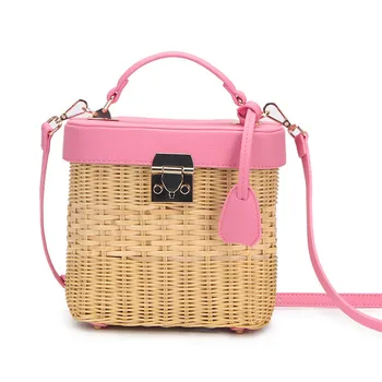 Square Round Mulit Style Straw Bag Handbags Women Summer Rattan Bag Handmade Woven Beach Circle Bohemia Handbag New Fashion
Square Round Mulit Style Straw Bag Handbags Women Summer Rattan Bag Handmade Woven Beach Circle Bohemia Handbag New Fashion