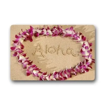 Custom Door Mat Hawaiian Flower Garland Aloha Summer Beach Door Mat Rug Indoor/Outdoor Mats Welcome Doormat Decor Rug
Custom Door Mat Hawaiian Flower Garland Aloha Summer Beach Door Mat Rug Indoor/Outdoor Mats Welcome Doormat Decor Rug