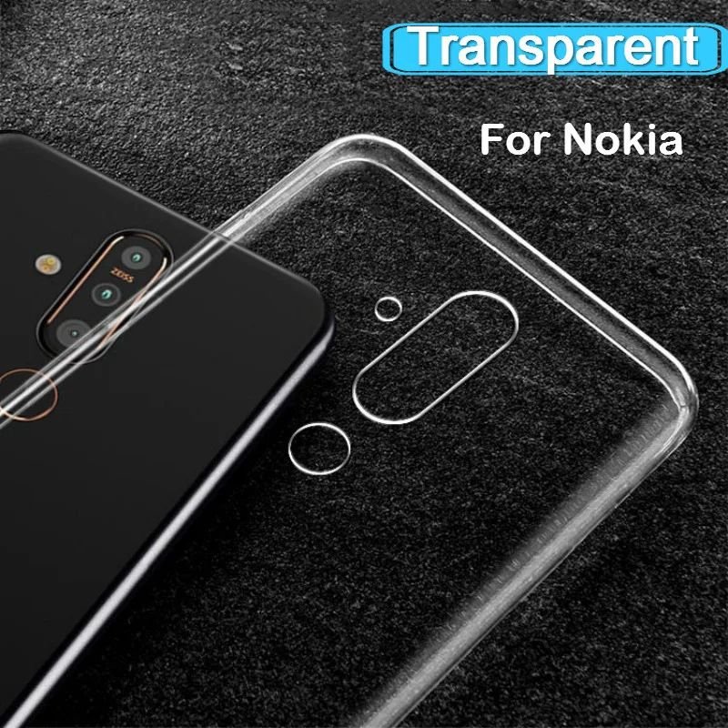 Transparent Case For Nokia 4.2 3.2 2.1 3.1 5.1 6 2018 1Plus 7 Plus Cover For Nokia 8 7 6 5 3 2 1 Soft TPU Clear Back Case Coques
Transparent Case For Nokia 4.2 3.2 2.1 3.1 5.1 6 2018 1Plus 7 Plus Cover For Nokia 8 7 6 5 3 2 1 Soft TPU Clear Back Case Coques