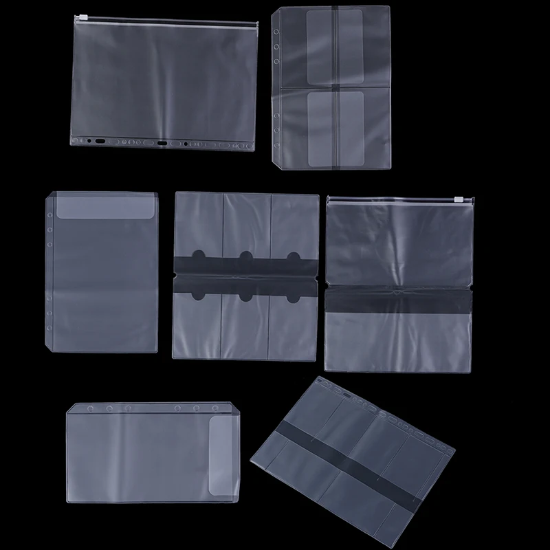Loose Leaf PVC Storage Bag Sticker Ticket Card Organizer Bag with Flap A5 A6 Spiral Notebook Diary Coil Ring Binder Filler
Loose Leaf PVC Storage Bag Sticker Ticket Card Organizer Bag with Flap A5 A6 Spiral Notebook Diary Coil Ring Binder Filler