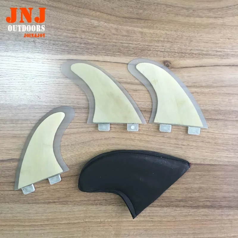 Super Strong Honeycomb Fiberglass FCS Fins with bamboo veneer/ sup FIN / surfboard FIN/ G5 
Super Strong Honeycomb Fiberglass FCS Fins with bamboo veneer/ sup FIN / surfboard FIN/ G5