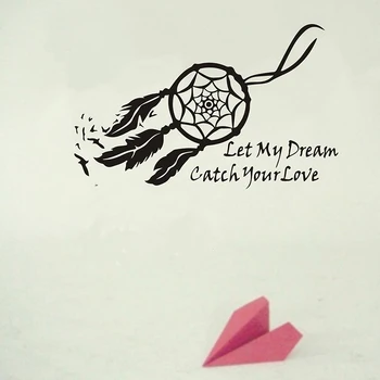 Wall Decals Dream Catcher Sticker Let My Dream Love Bedroom Family Wish Home Wall Decor Ornament Stickers Living Room Decorating
Wall Decals Dream Catcher Sticker Let My Dream Love Bedroom Family Wish Home Wall Decor Ornament Stickers Living Room Decorating