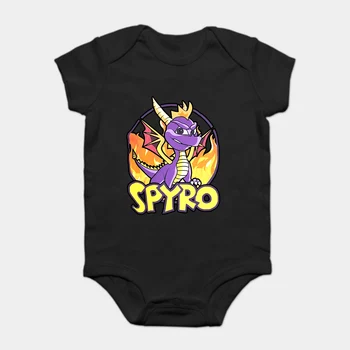 Baby Onesie Baby Bodysuits kid t shirt Spyro The Dragon Black Summer Fashion Tee Shirt
Baby Onesie Baby Bodysuits kid t shirt Spyro The Dragon Black Summer Fashion Tee Shirt