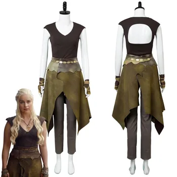 GOT Game of Thrones Season 6 Daenerys Targaryen Dress Cosplay Costume Dany Indigenous Outfit 
GOT Game of Thrones Season 6 Daenerys Targaryen Dress Cosplay Costume Dany Indigenous Outfit