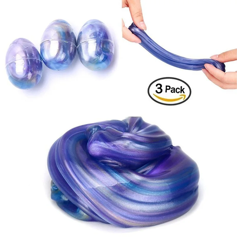 Fluffy slime, Colorful mud Jewelry mud DIY non-toxic stress relief no toys Borax mud toys for child and adult 3-Pack
Fluffy slime, Colorful mud Jewelry mud DIY non-toxic stress relief no toys Borax mud toys for child and adult 3-Pack