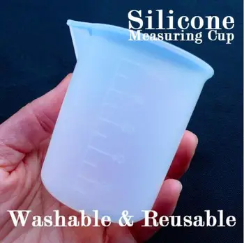 XCDIY 100ml Silicone measuring cup Resin Silicone Mould Epoxy Resin Jewelry Mould Making Craft Moulds Tools
XCDIY 100ml Silicone measuring cup Resin Silicone Mould Epoxy Resin Jewelry Mould Making Craft Moulds Tools