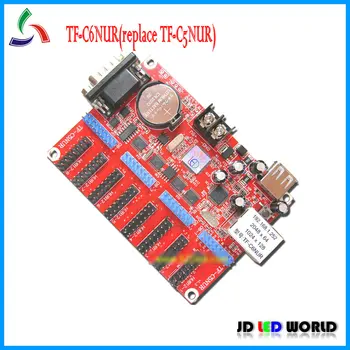 TF-C6NUR(TF-C5NUR) Ethernet+USB+Serial ports communication led display screen controller card
TF-C6NUR(TF-C5NUR) Ethernet+USB+Serial ports communication led display screen controller card