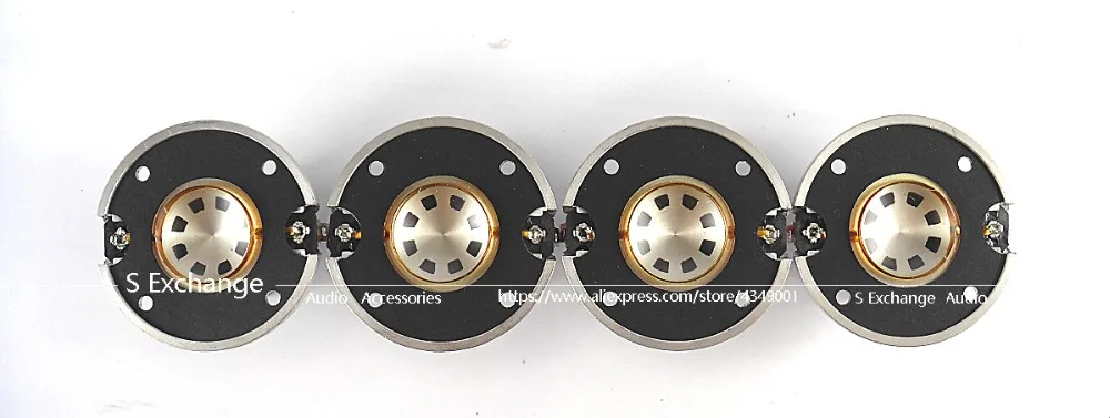 4Pcs High Quality Diaphragm Speaker Unit Treble Voice Coil For JBL 2414H,2414H-1, 2414H-C Replacement Diaphragm
4Pcs High Quality Diaphragm Speaker Unit Treble Voice Coil For JBL 2414H,2414H-1, 2414H-C Replacement Diaphragm