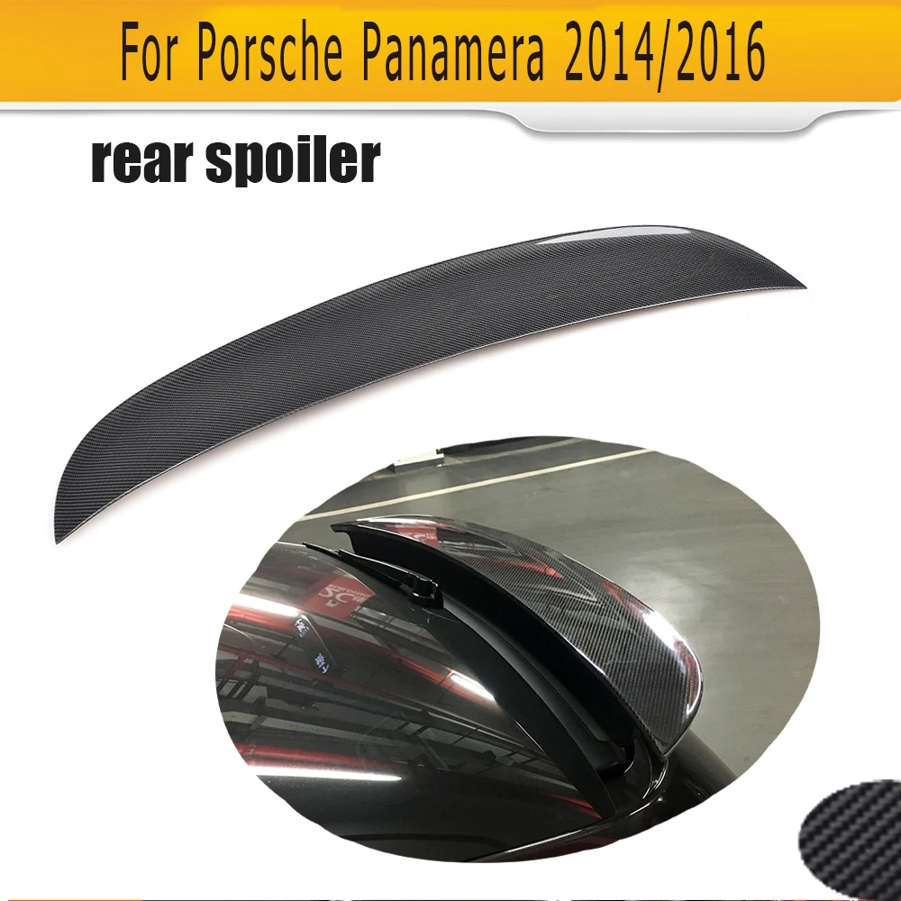 Carbon fiber Rear Trunk Spoiler for Porsche Panamera 2014 2016 Boot lip wing Spoiler Car Tuning Parts
Carbon fiber Rear Trunk Spoiler for Porsche Panamera 2014 2016 Boot lip wing Spoiler Car Tuning Parts