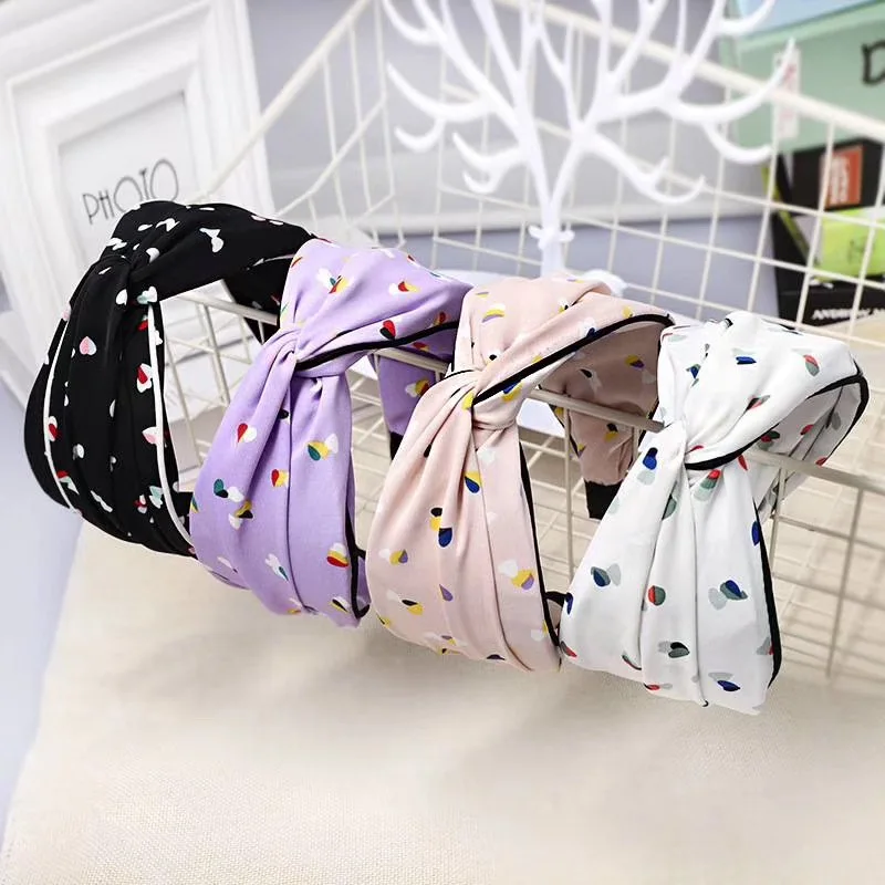 2019 Fashion New Women Print Hairband Headband Hair Hoop Wide Dot Cloth Hair Bands Bezel Hair Accessories
2019 Fashion New Women Print Hairband Headband Hair Hoop Wide Dot Cloth Hair Bands Bezel Hair Accessories