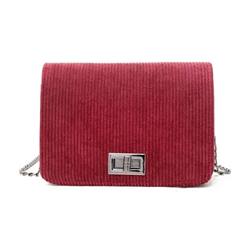 6PCS / LOT Women Retro Handbag Shoulder Bag Crossbody Satchel Bags Corduroy Chain Purse Handbag Small Shoulder Bag Tote 
6PCS / LOT Women Retro Handbag Shoulder Bag Crossbody Satchel Bags Corduroy Chain Purse Handbag Small Shoulder Bag Tote