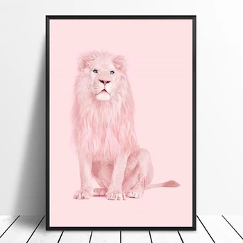 Pink Albino Lion Simple Stylish Original Design Animal Poster Girl Home Decor Wall Decor Wall Art Nordic style Canvas painting
Pink Albino Lion Simple Stylish Original Design Animal Poster Girl Home Decor Wall Decor Wall Art Nordic style Canvas painting