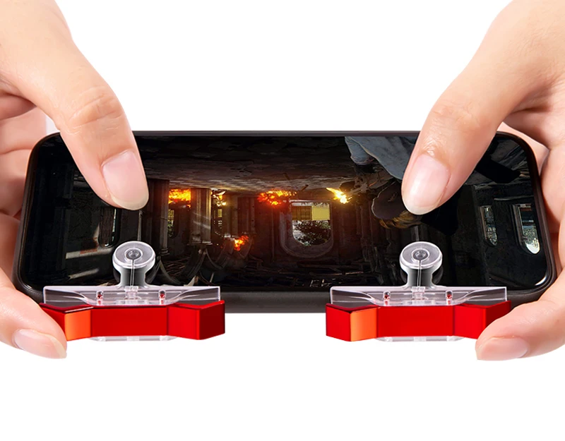 HEYNOW game controller Handle holder gamepad For iphone L1/R1 Shooter Trigger Fire Button Aim Key Shooting for PUBG Knives Out