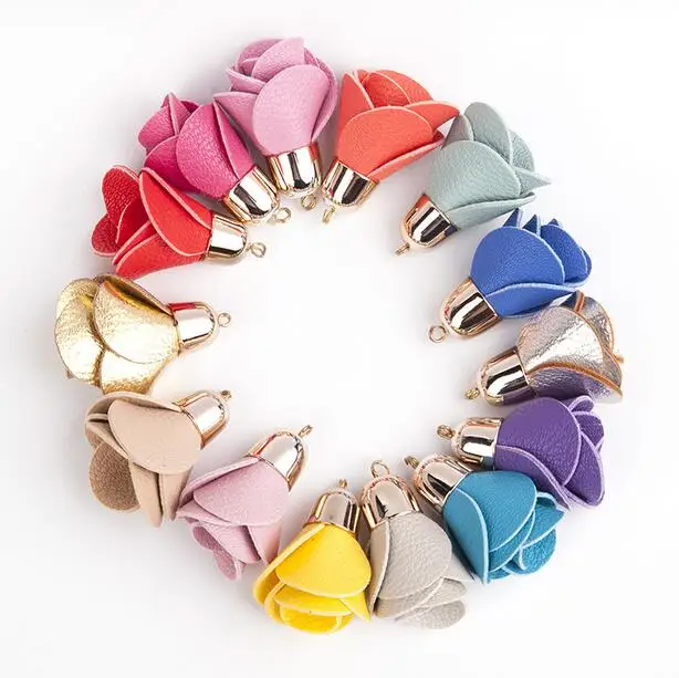 OYKZA Colorful Mix Leather Rose Pendant for DIY Keychain Phone BagsJewelry Accessory 20pcs a lot 45mm
OYKZA Colorful Mix Leather Rose Pendant for DIY Keychain Phone BagsJewelry Accessory 20pcs a lot 45mm