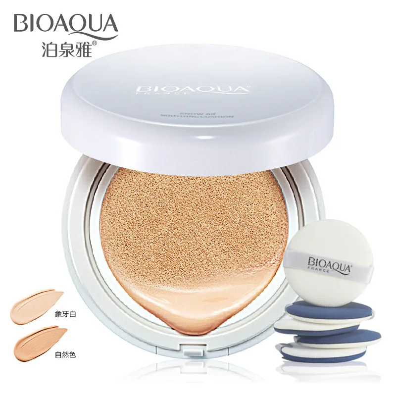 BIOAQUA отбеливающий BB крем с воздушной подушкой увлажняющий для лица контролем