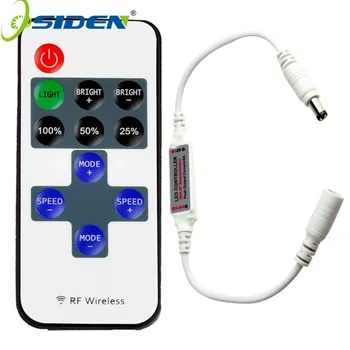 Mini RF Controller Wireless Remote Led Dimmer For Single Color Light Strip SMD5630 SMD5050 SMD3528 free shipping 12V led strip
Mini RF Controller Wireless Remote Led Dimmer For Single Color Light Strip SMD5630 SMD5050 SMD3528 free shipping 12V led strip