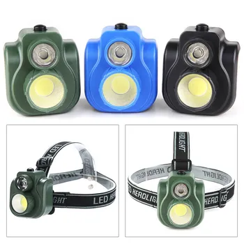 Portable COB LED Headlight Strong Lumen 2 Modes COB Headlamp Small Camping Fishing Head Lights Waterproof Led Head Flashlight
Portable COB LED Headlight Strong Lumen 2 Modes COB Headlamp Small Camping Fishing Head Lights Waterproof Led Head Flashlight