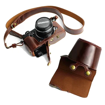 New Luxury PU Leather Camera Bag Case For Olympus PEN-F PENF Take Out Battery Bottom Opening with Strap
New Luxury PU Leather Camera Bag Case For Olympus PEN-F PENF Take Out Battery Bottom Opening with Strap