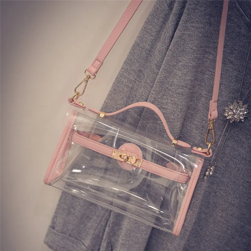 Women Fashion Clear Purse Crossbody Stadium Approved PVC Plastic Shopping Cosmetic Storage Bags
Women Fashion Clear Purse Crossbody Stadium Approved PVC Plastic Shopping Cosmetic Storage Bags