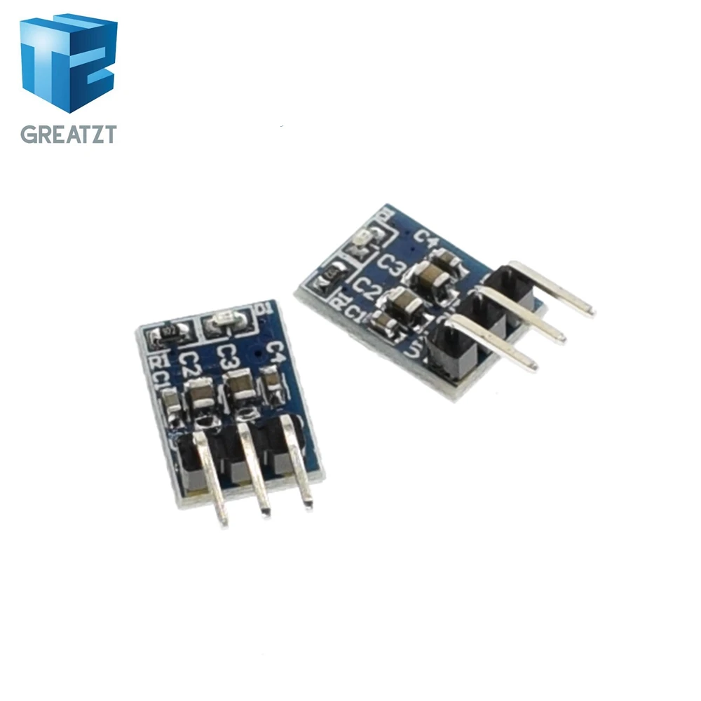 GREATZT High Quality 5PCS 5V to 3.3V For DC-DC Step-Down Power Supply Buck Module AMS1117 LDO 800MA
GREATZT High Quality 5PCS 5V to 3.3V For DC-DC Step-Down Power Supply Buck Module AMS1117 LDO 800MA