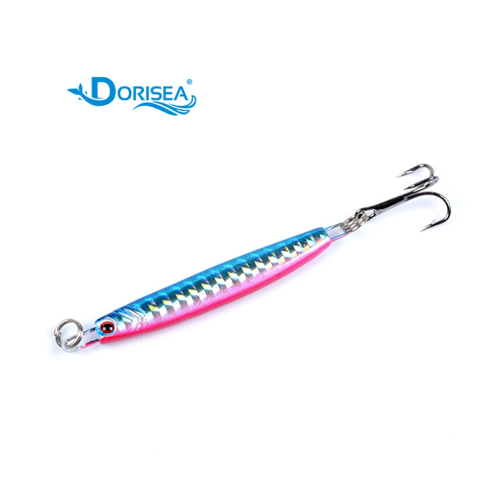 DORISEA 1PC 6.5cm 13.2g Hard Spoons Fishing Lure Mixed Size Metal Sequins Spinner Bass Baits With Treble Hook Fishing Tackle
DORISEA 1PC 6.5cm 13.2g Hard Spoons Fishing Lure Mixed Size Metal Sequins Spinner Bass Baits With Treble Hook Fishing Tackle