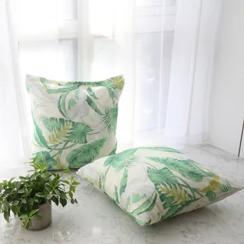 45x45/60x60cm Nordic double face printed pillowcase banana leaf cushion cover green plant pillow cover waist pillow case
45x45/60x60cm Nordic double face printed pillowcase banana leaf cushion cover green plant pillow cover waist pillow case